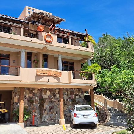 Posada Nautica Mazunte Ngoại thất bức ảnh